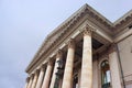 Top view of columns of Bavarian State Opera, Munich, Germany