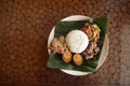 Top View Of A Cuisine Dish Indonesia Food