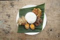 Top View Of A Cuisine Dish Indonesia Food