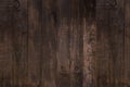 Top View Of Dark Brown Natural Rustic Wood Texture Abstract Back Royalty Free Stock Photo
