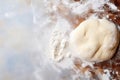 Top-View Delight: Capturing Dough Preparation in the Kitchen. Generative By Ai