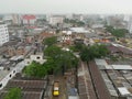 Top view of dhaka city