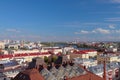 Top view on downtown. Kazan, Russia Royalty Free Stock Photo