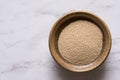 Dry Yeast in a Bowl Royalty Free Stock Photo