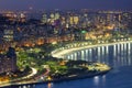 Top view of Enseada de Botafogo and Flamengo Beach, Rio de Janeiro, Brazil Royalty Free Stock Photo