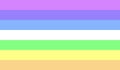 Top view of fae faer lesbian pride flag, no flagpole. Plane design, layout. Flag background Royalty Free Stock Photo