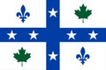 Top view of flag department of l\'Union Saint Jean Baptiste d\'Amerique, France. French travel and patriot concept. no .