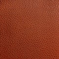 top view of a flat brown leather texture