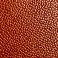 top view of a flat brown leather texture