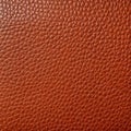 top view of a flat brown leather texture