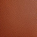 top view of a flat brown leather texture