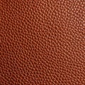 top view of a flat brown leather texture