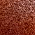 top view of a flat brown leather texture