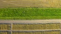 Agricultural symmetry Royalty Free Stock Photo