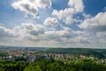 Top view of Gdansk City of Poland Royalty Free Stock Photo