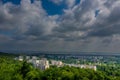 Top view of Gdansk City of Poland Royalty Free Stock Photo