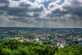 Top view of Gdansk City of Poland Royalty Free Stock Photo