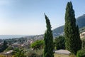 Top view of Genoa Nervi Royalty Free Stock Photo