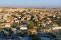 Top view of Goreme town in the morning. Cappadocia. Turkey Royalty Free Stock Photo