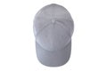 Top view of gray cap isolated on white