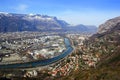 Top View : Grenoble, France