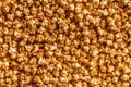 Top view of group of popcorns