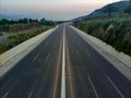 Top view of Hazara Motorway, Belt and Road Initiative, Pakistan