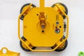 Top view heavy duty power vacuum suction lifter unit for carry and transfer metal sheet glass plastic or other material in