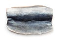 Top view of herring fillet Royalty Free Stock Photo