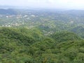 Top view Hill in mussorie city Royalty Free Stock Photo