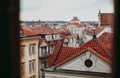 A top view of the historic square