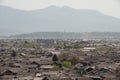 Top view of historic town of Lijiang Dayan Old Town. Royalty Free Stock Photo