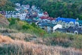 Top view of the historical center of Kiev