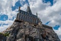 Top view of Hogwarts Castle at Universals Islands of Adventure 133.
