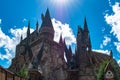 Top view of Hogwarts Castle at Universals Islands of Adventure 2