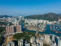 Top view of Hong Kong residential Royalty Free Stock Photo