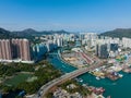 Hong Kong residential district in new territories west Royalty Free Stock Photo