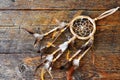 Yellow and Brown Dreamcatcher