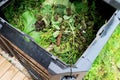 Compost container bin Royalty Free Stock Photo