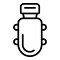 Top view iron board icon outline vector. Clean room