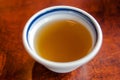 Top View Japanese Hot Tea