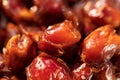 Top view of juicy Dates