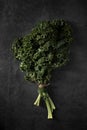 top view kale salad. High quality photo Royalty Free Stock Photo