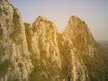 Top view of Khao Nor, Nakhon Sawan, Thailand