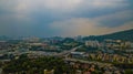 Top view of Kuala Lumper skyline