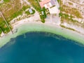 Top View of Lake Sevan Royalty Free Stock Photo