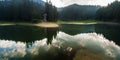 Top view on lake Synevyr