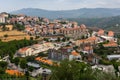 Top view of Lamego city, northern Portugal. Nature. Royalty Free Stock Photo