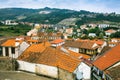 Top view of Lamego city, northern Portugal. Nature. Royalty Free Stock Photo