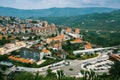 Top view of Lamego city, northern Portugal. Travel. Royalty Free Stock Photo